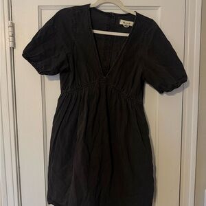 Madewell Black Mini Dress